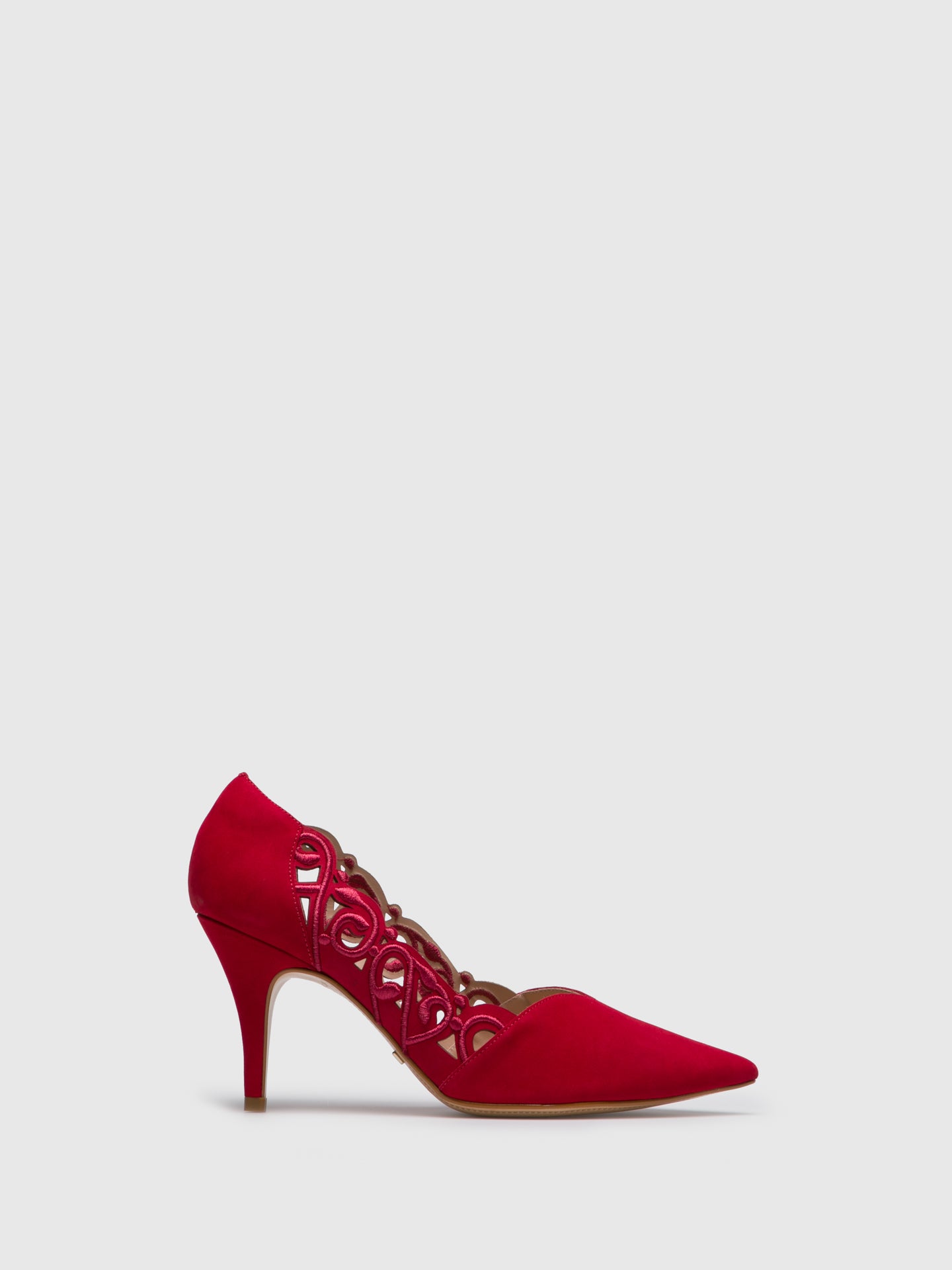 Parodi Passion Red Pointed Toe Shoes