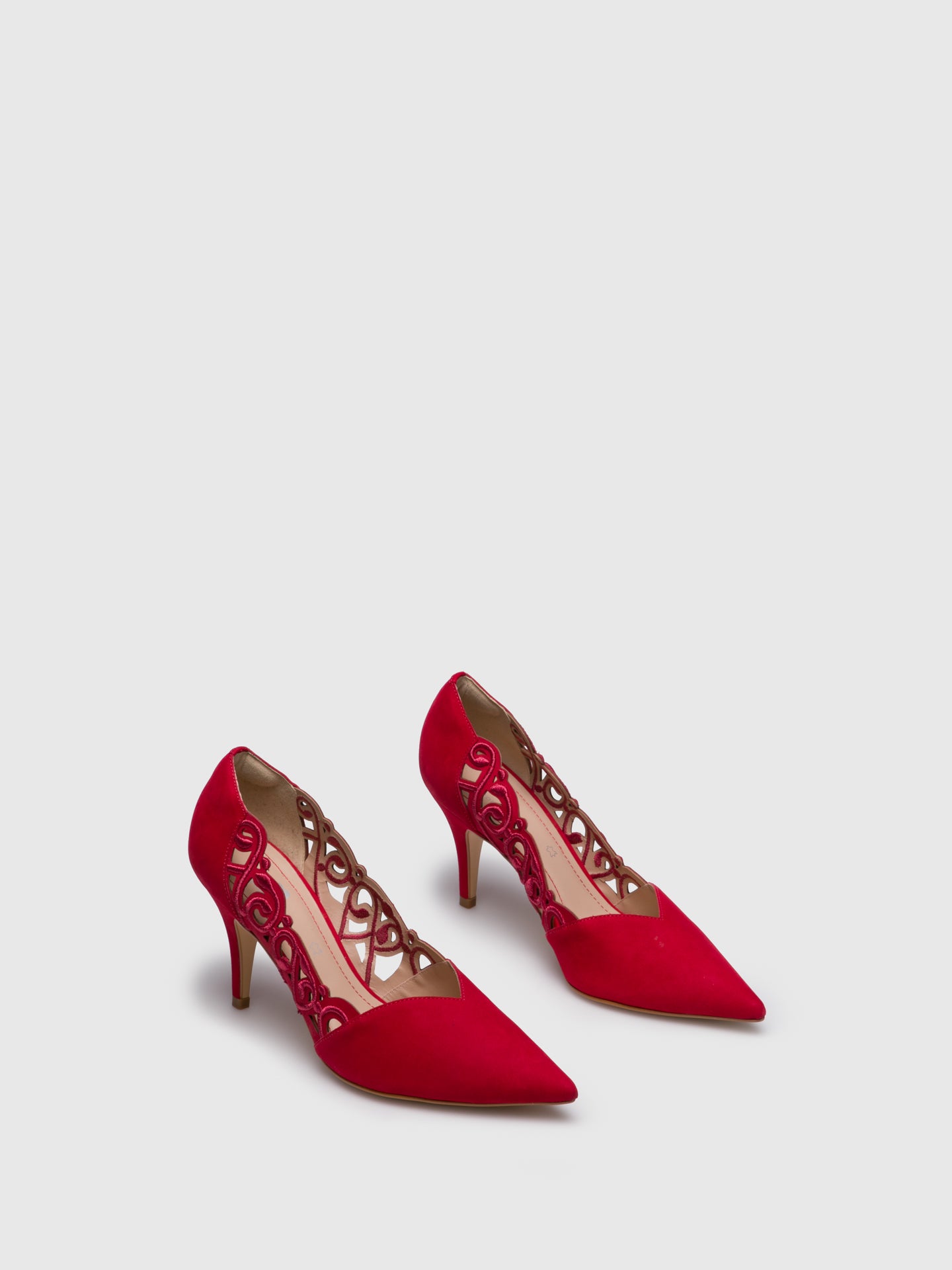 Parodi Passion Red Pointed Toe Shoes