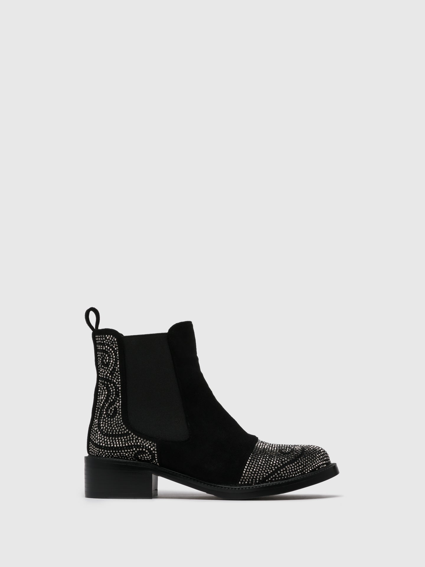 Parodi Sunshine Black Chelsea Ankle Boots