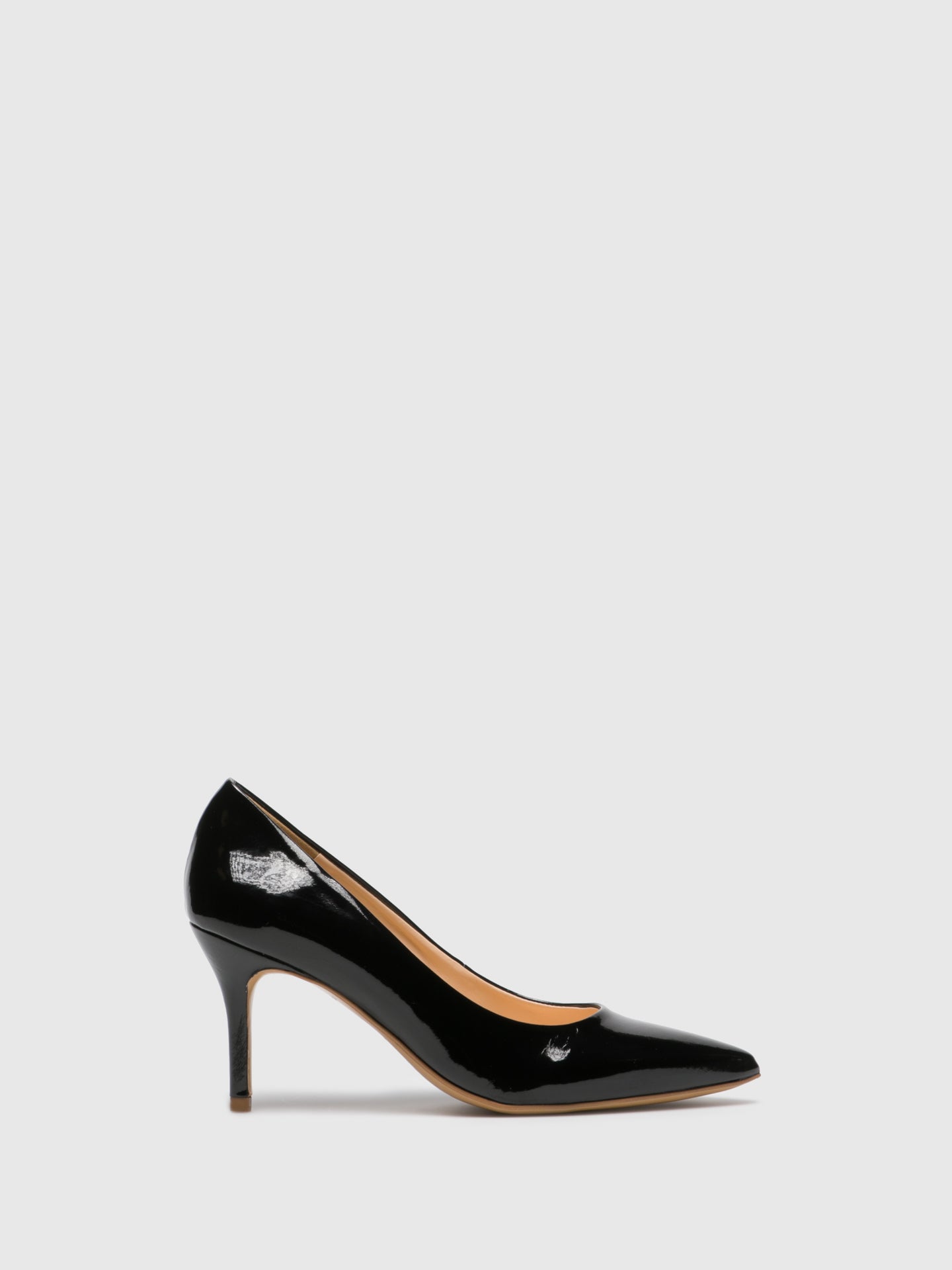 Patricia Correia Black Pointed Toe Shoes