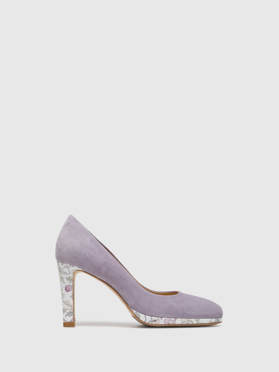 Perlato Pink Round Toe Pumps Shoes