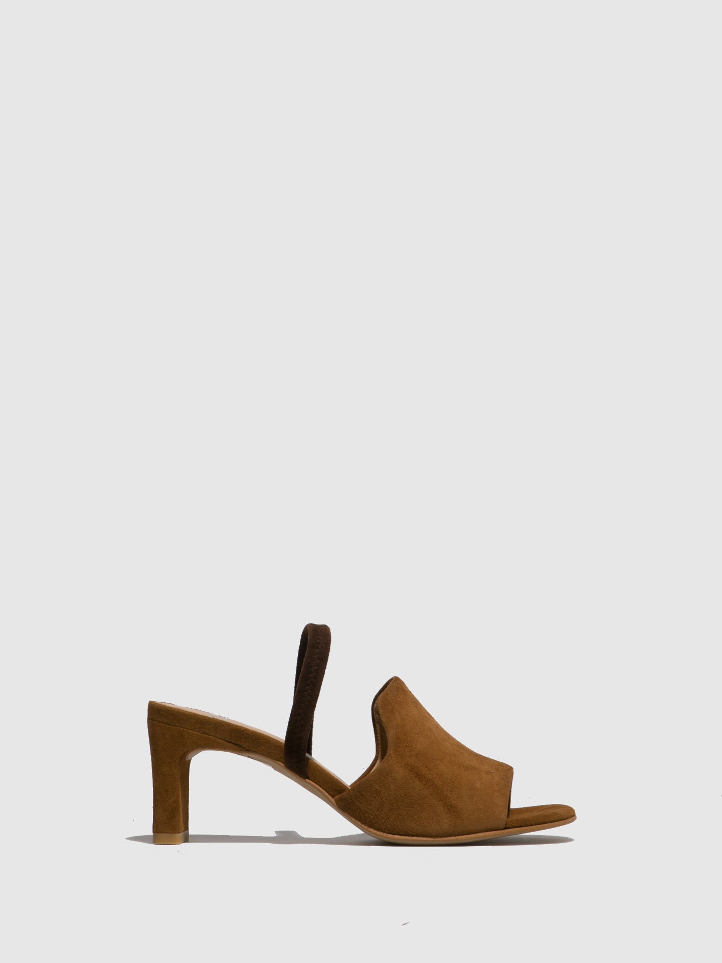 Perlato Camel Sling-Back Sandals