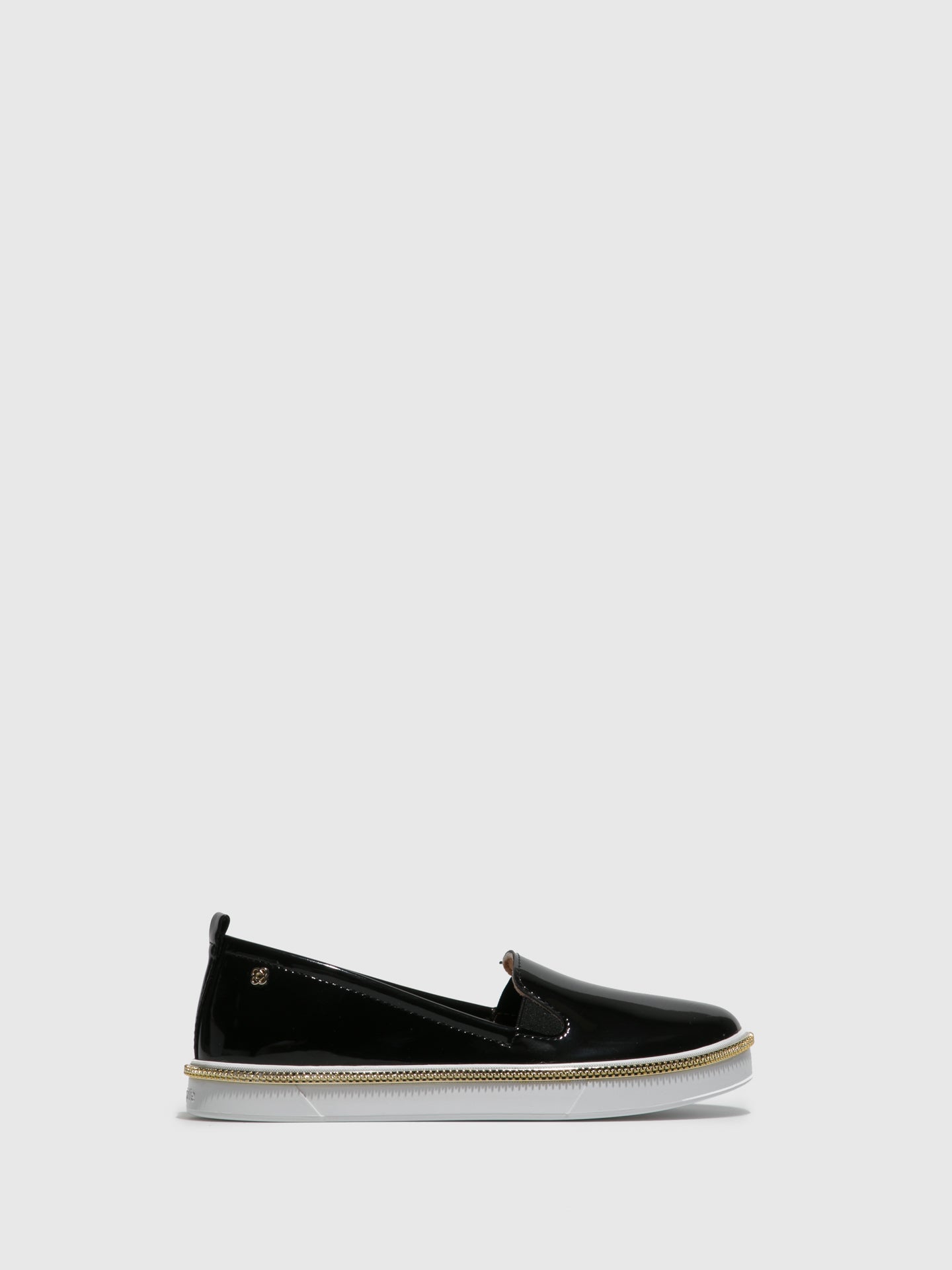 Petite Jolie By Parodi Black Slip-on Trainers