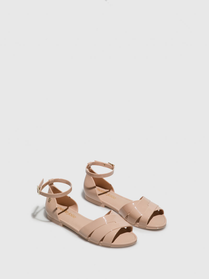 Petite Jolie By Parodi BlanchedAlmond	 Flat Sandals