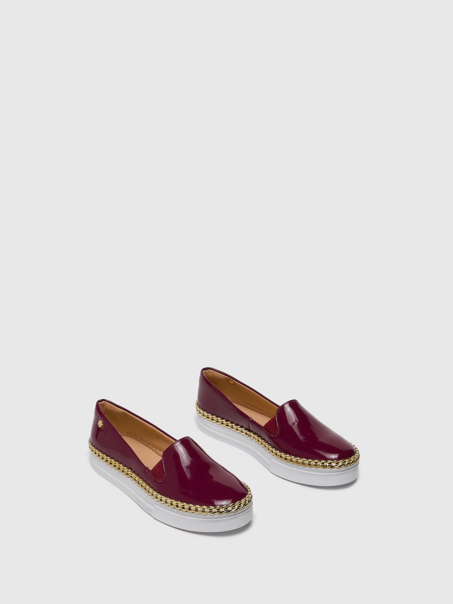 Petite Jolie By Parodi DarkRed Slip-on Trainers