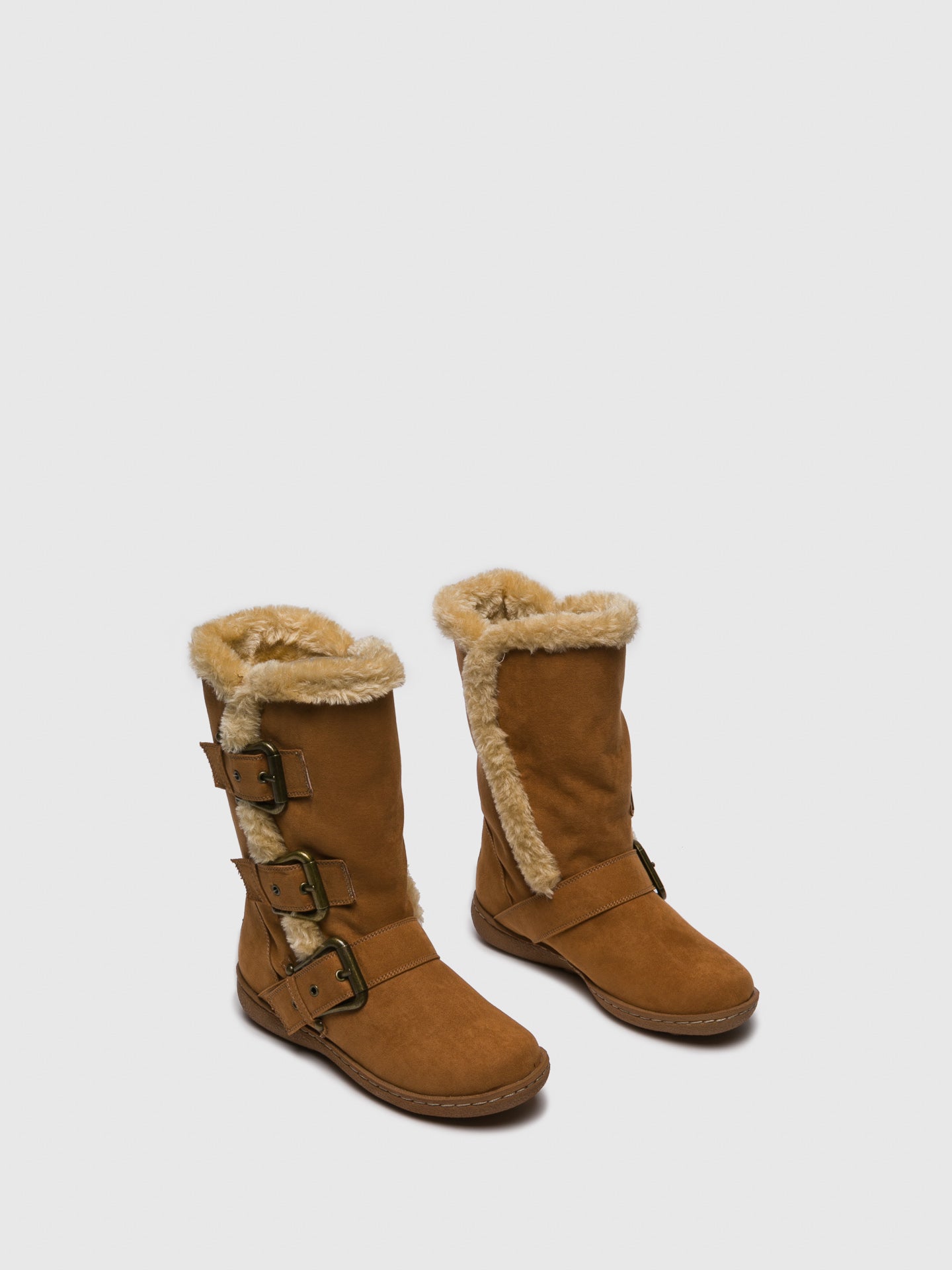 Pixie Camel Fleece Boots