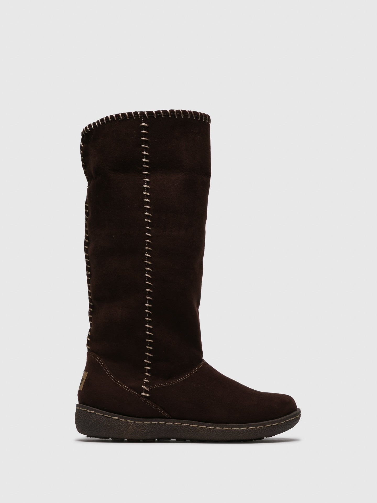 Pixie Chocolate Fleece Boots