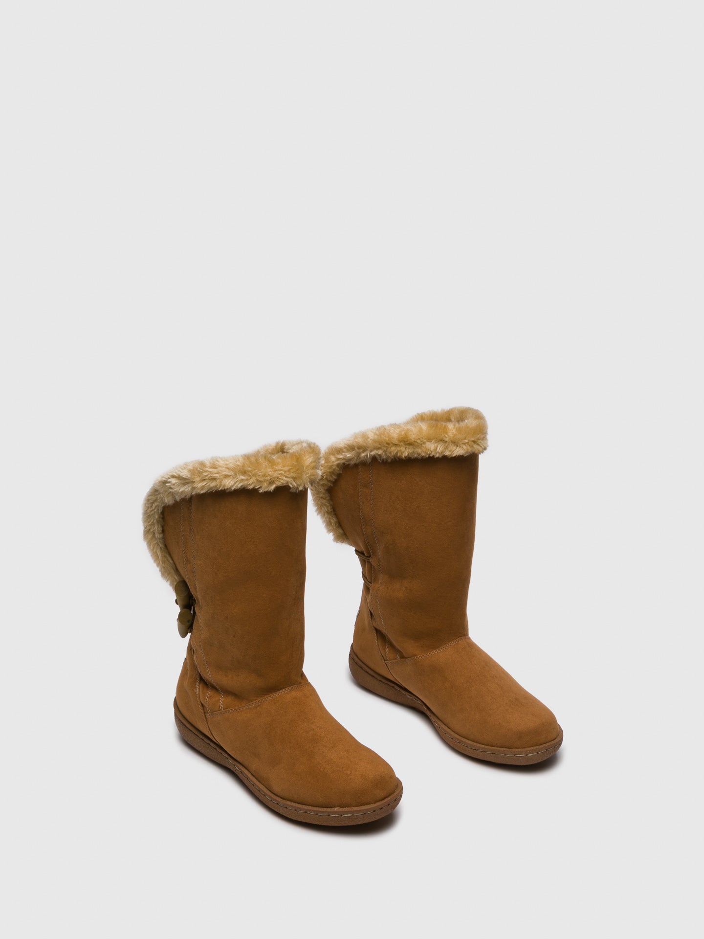 Pixie Camel Fleece Boots