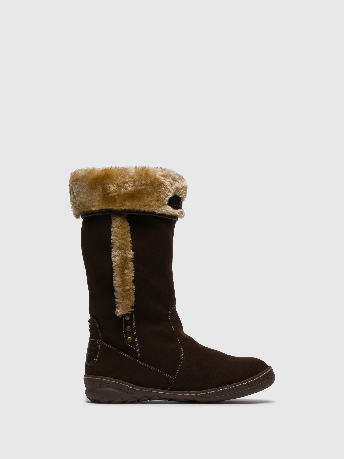 Pixie Chocolate Fleece Boots