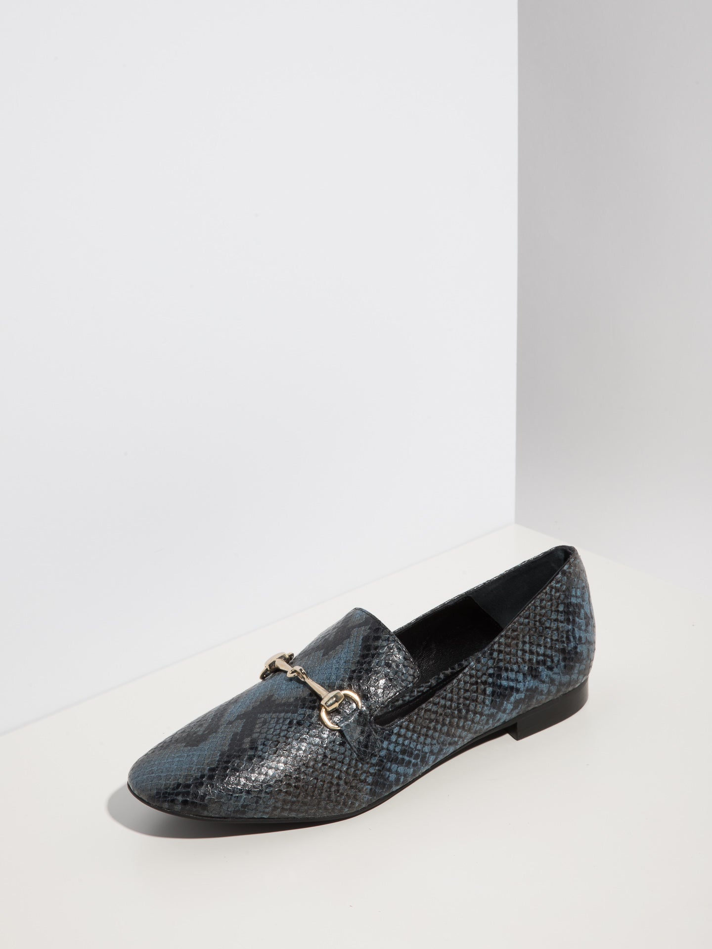 Palazzo VII Blue Mocassins Shoes