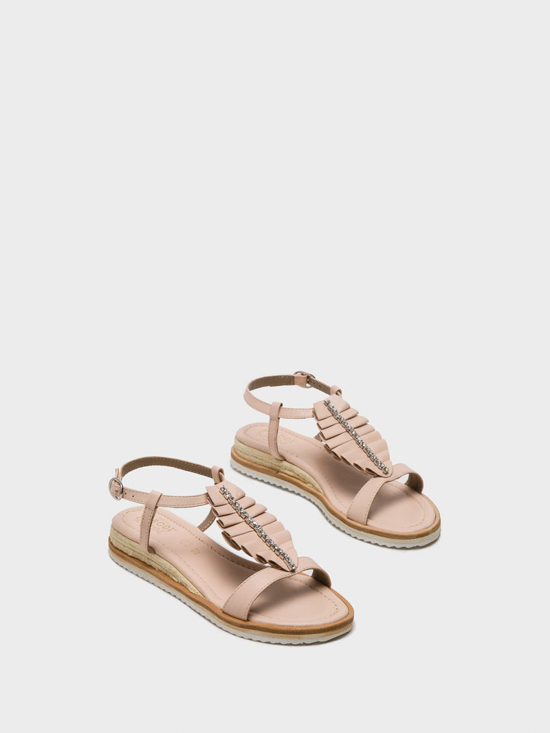 Parodi Sunshine BlanchedAlmond	 Sling-Back Sandals