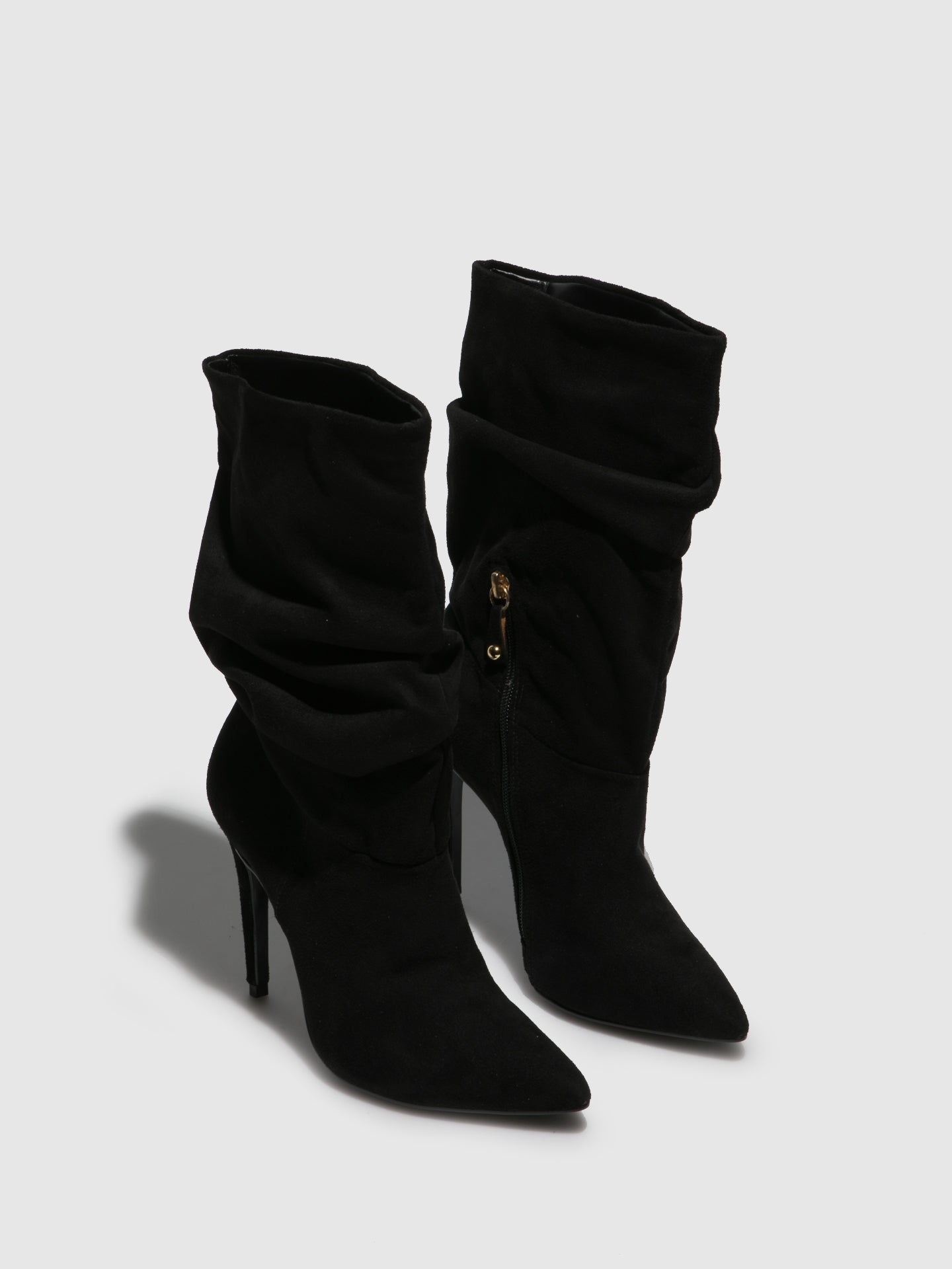 Parodi Passion Black Pointed Toe Boots