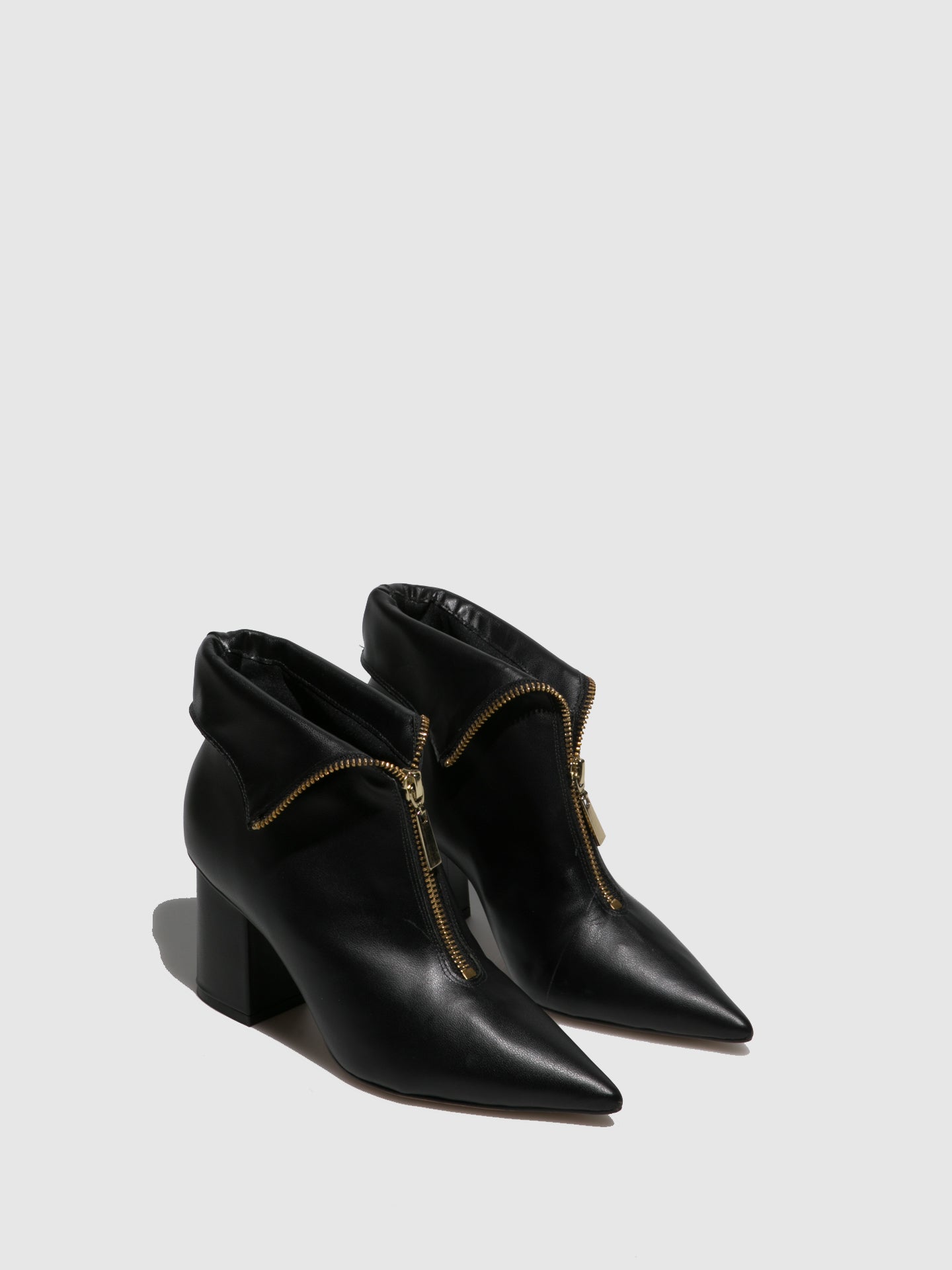 Parodi Passion Black Pointed Toe Boots