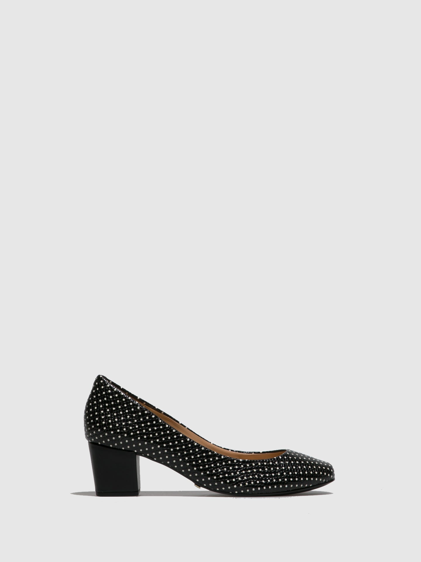 Parodi Passion Black Round Toe Shoes