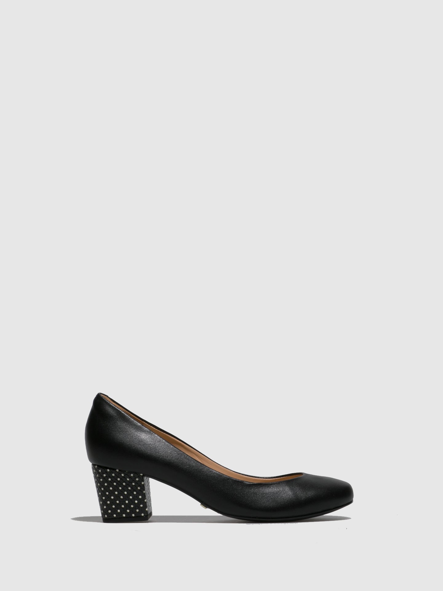 Parodi Passion Black Round Toe Shoes