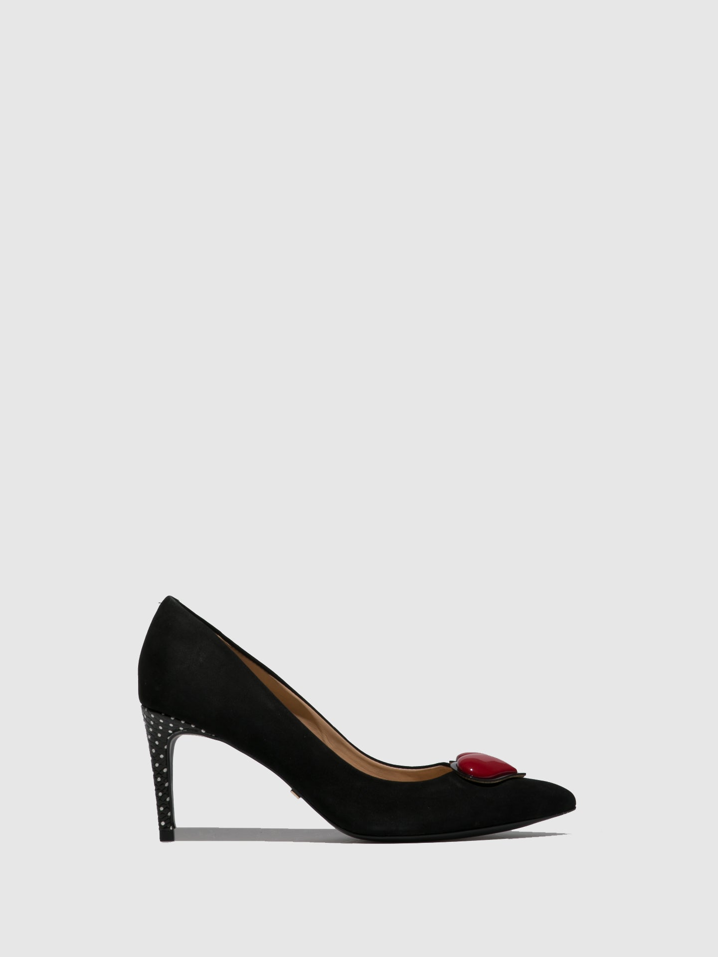 Parodi Passion Black Pointed Toe Shoes