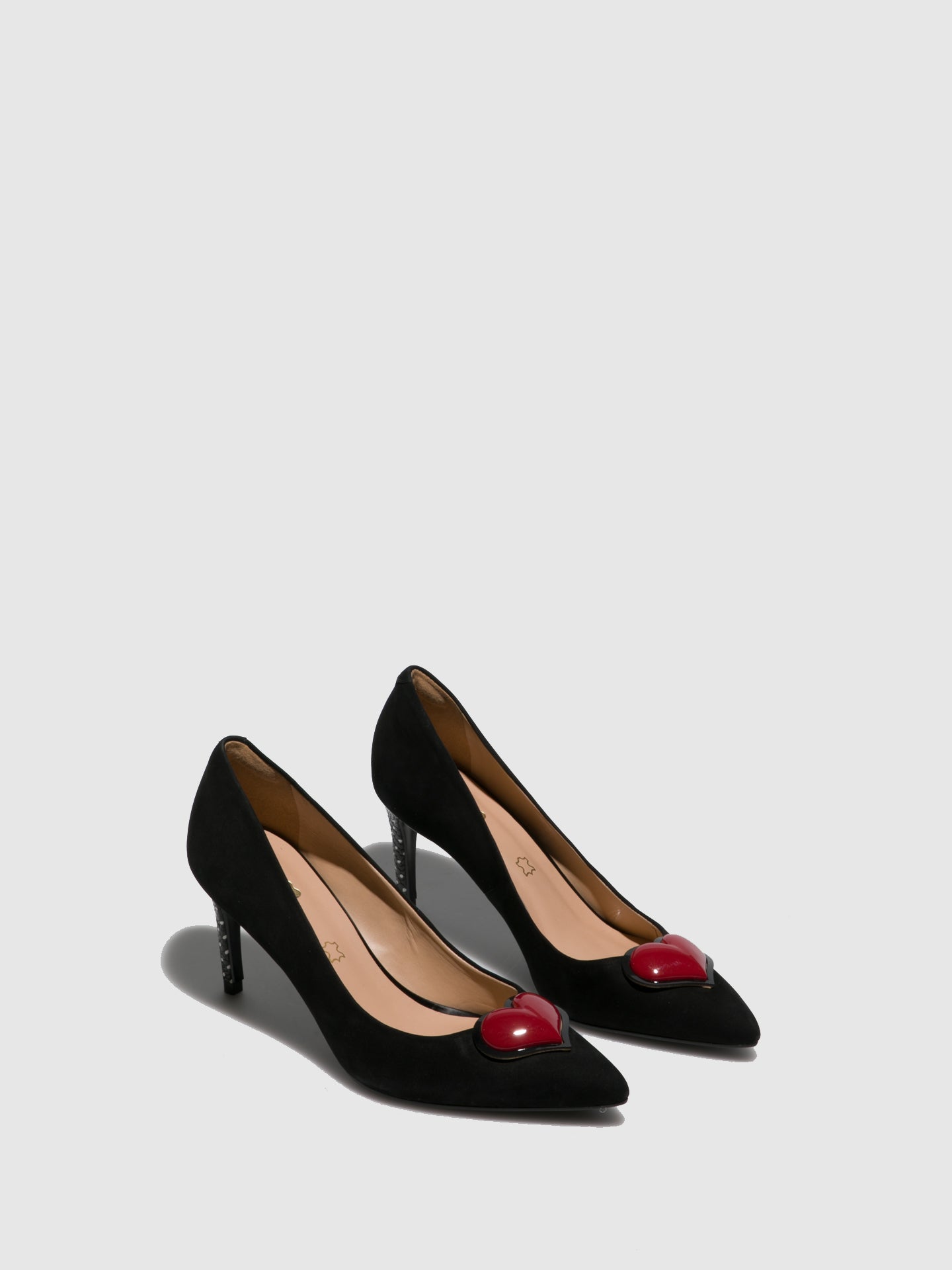 Parodi Passion Black Pointed Toe Shoes