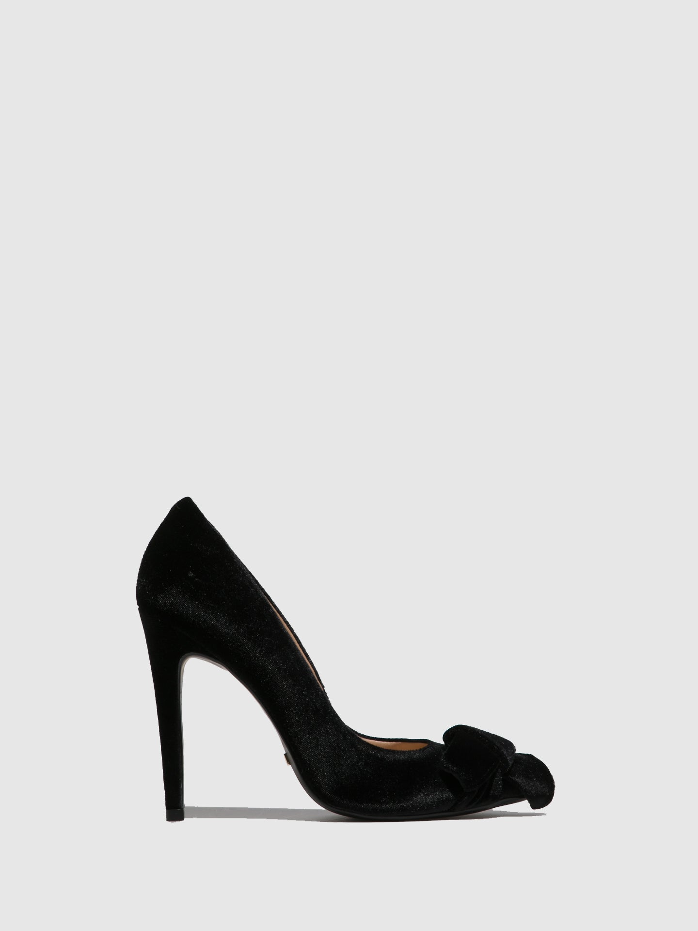 Parodi Passion Black Pointed Toe Shoes