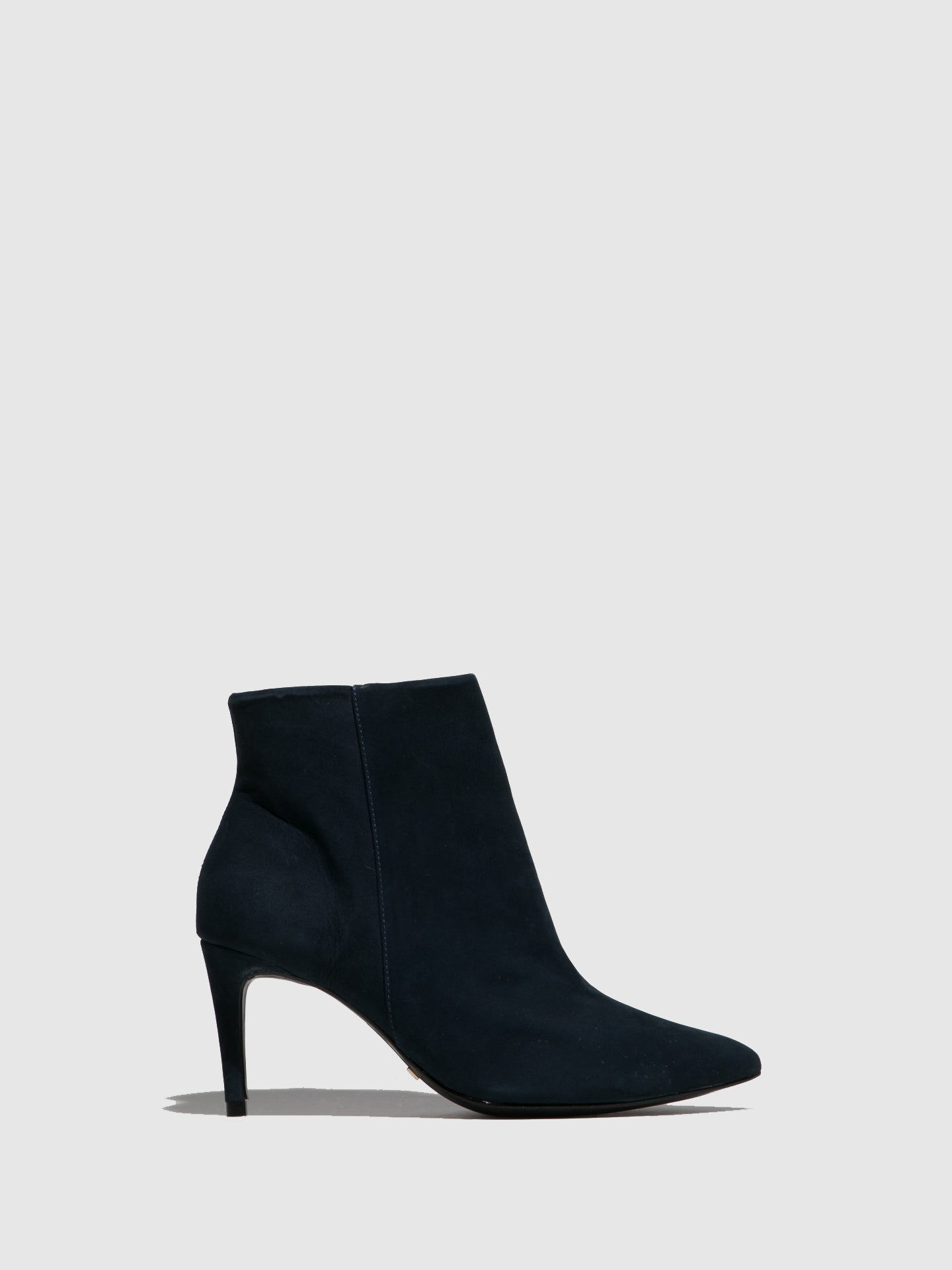 Parodi Passion Navy Pointed Toe Ankle Boots