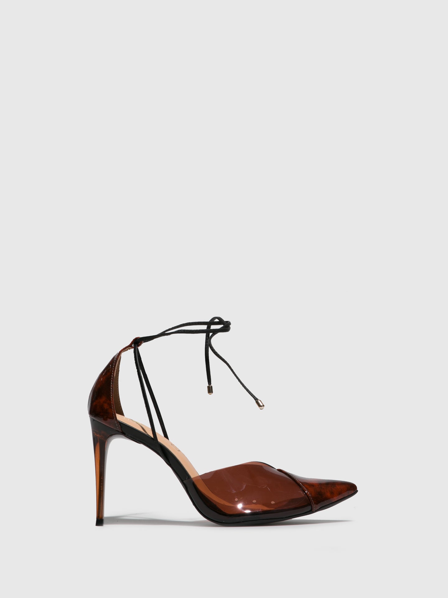 Parodi Passion Brown Heel Sandals