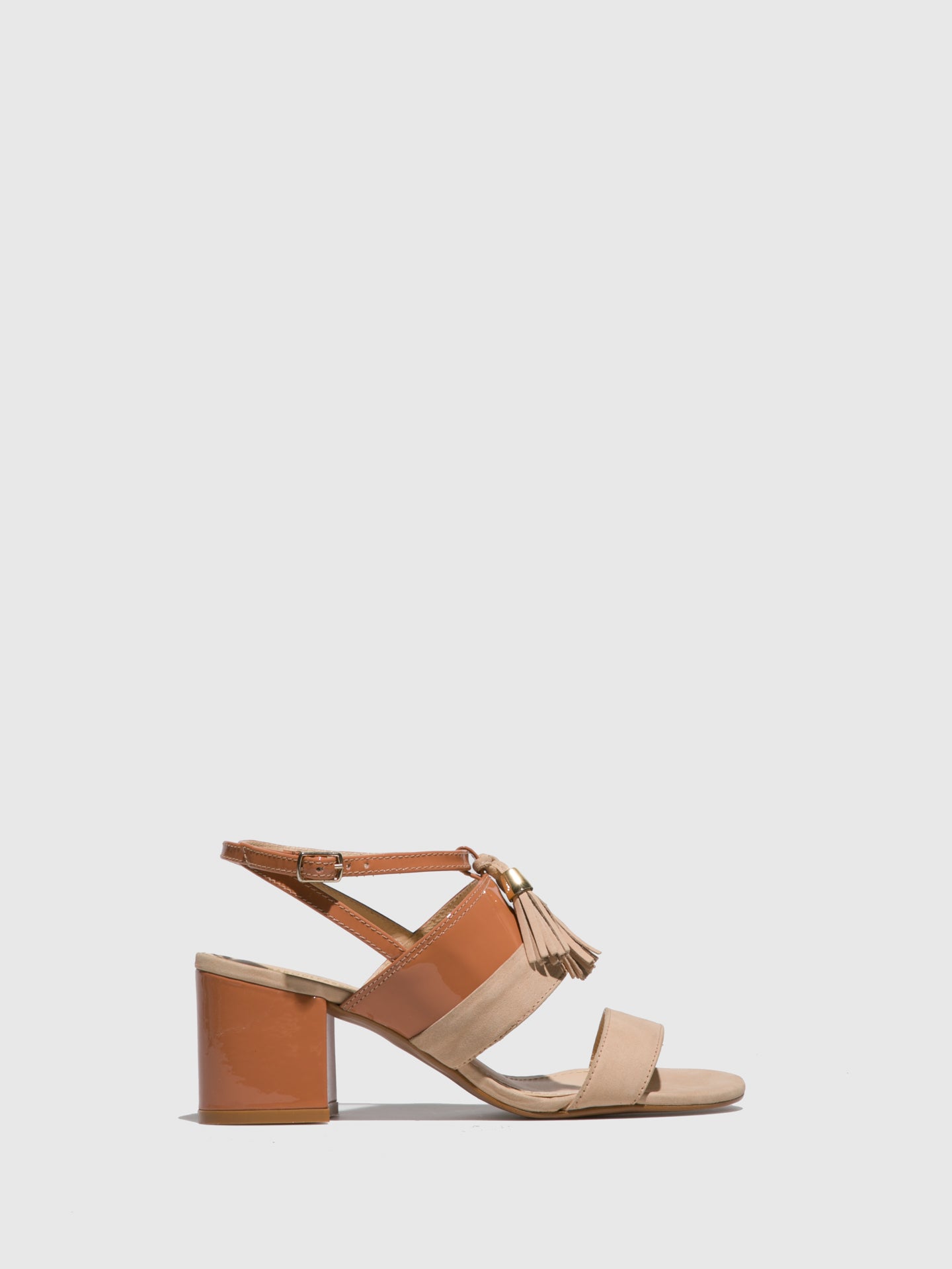 Parodi Passion Beige Appliqués Sandals