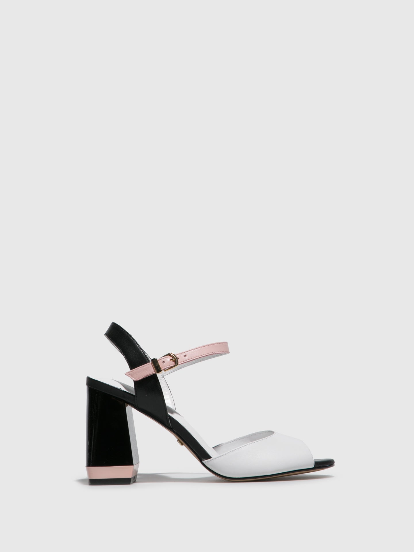 Parodi Passion White Open Toe Sandals