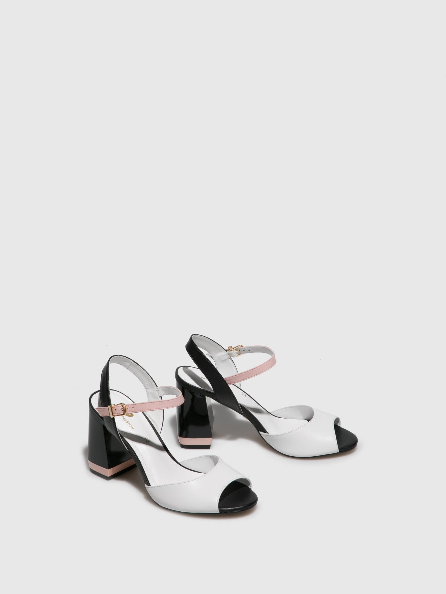 Parodi Passion White Open Toe Sandals