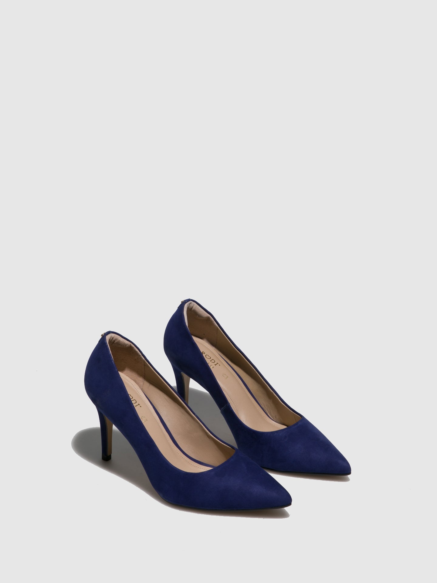 Parodi Stiletto Navy Suede Stiletto Shoes