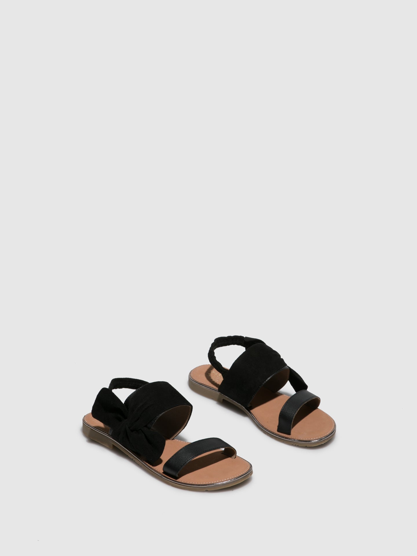 Parodi Sunshine Black Casual Flip-Flops