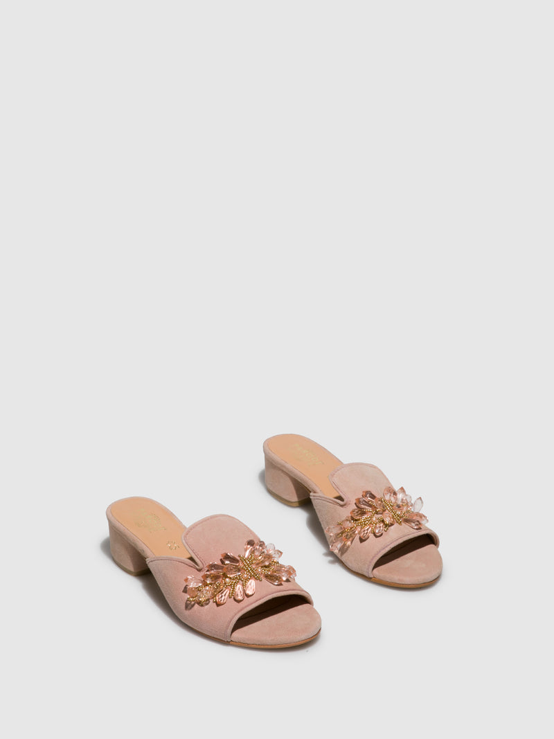 Parodi Sunshine BlanchedAlmond	 Open Toe Mules