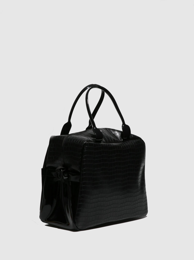 Petite Jolie By Parodi Black Handbag