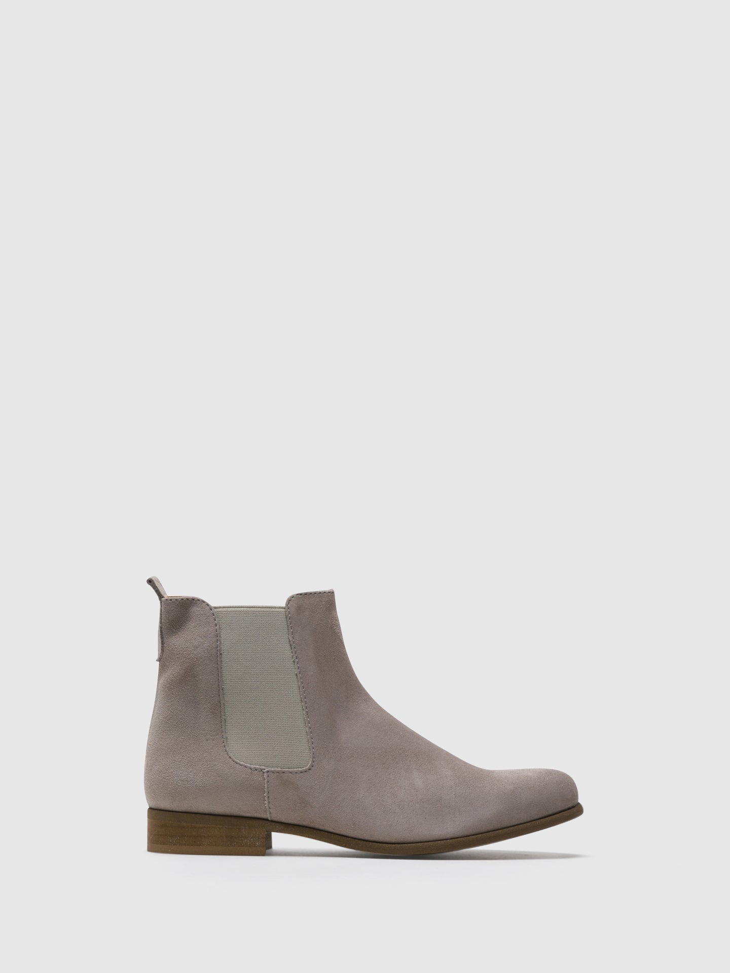 PintoDiBlu Beige Suede Chelsea Ankle Boots