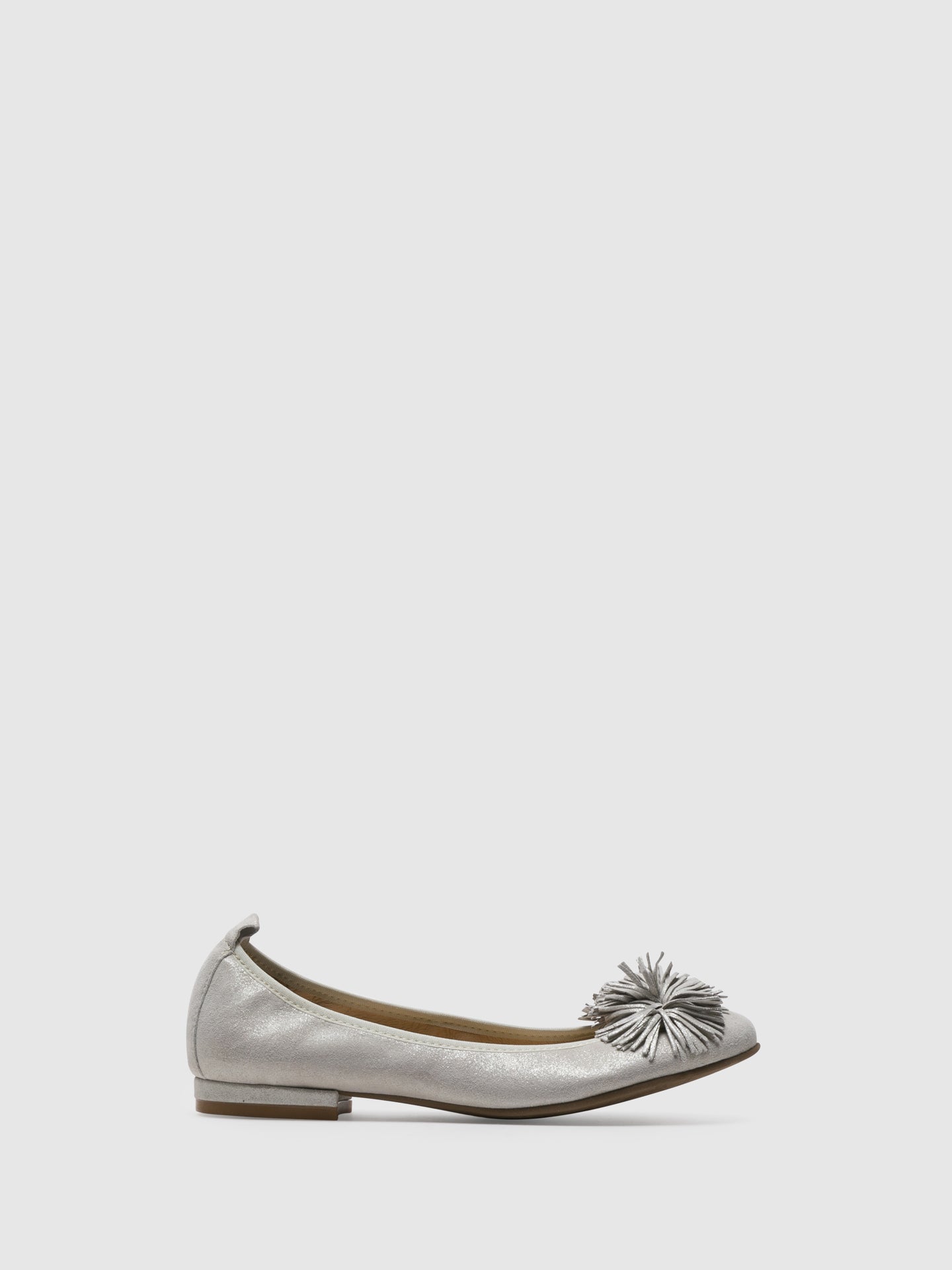 PintoDiBlu Beige Pointed Toe Ballerinas