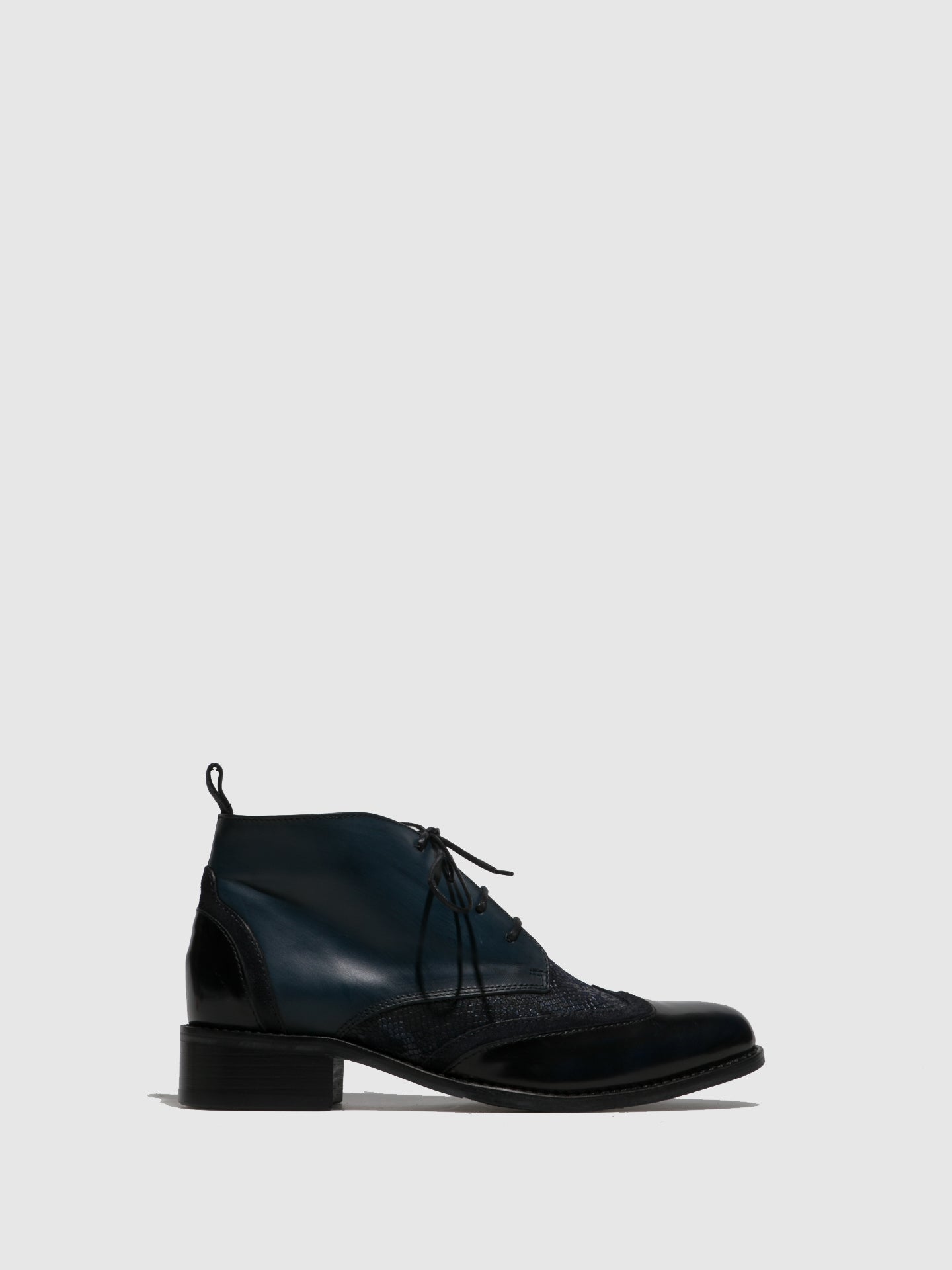 PintoDiBlu Blue Oxford Ankle Boots