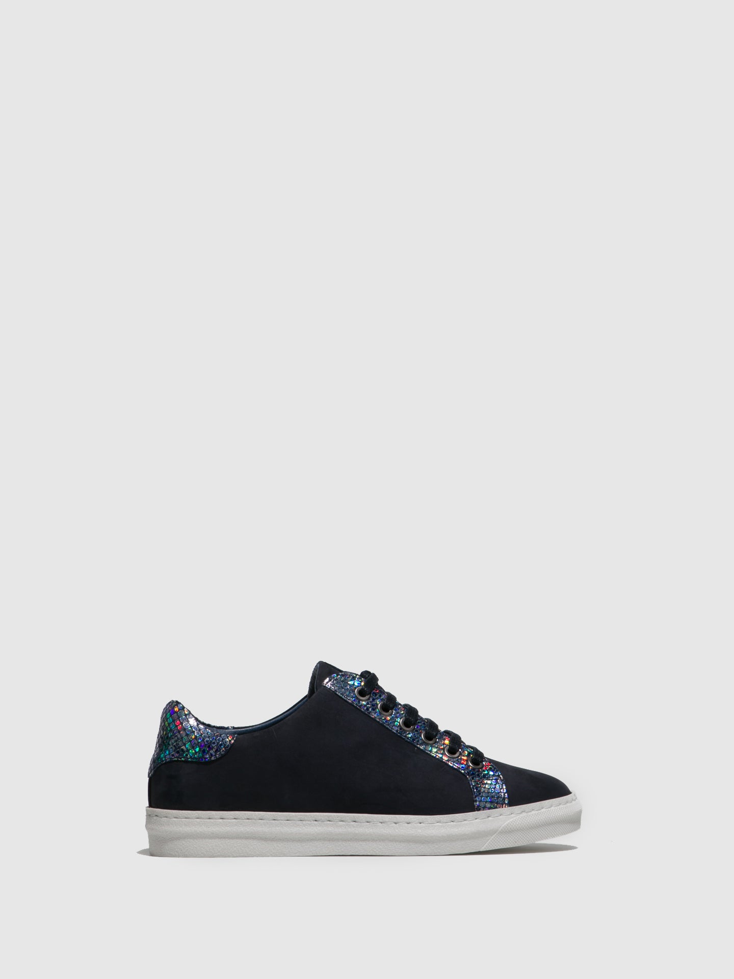 PintoDiBlu Navy Lace-up Trainers