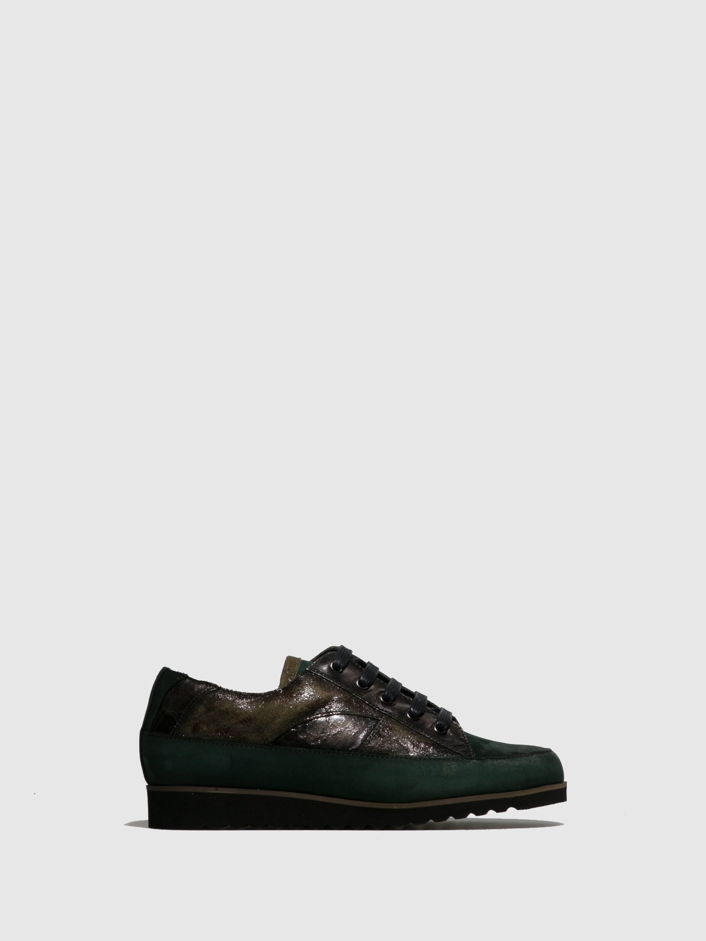 PintoDiBlu Green Lace-up Trainers
