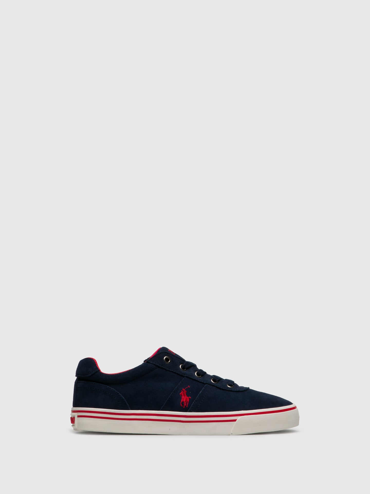 Ralph Lauren Navy Lace-up Trainers