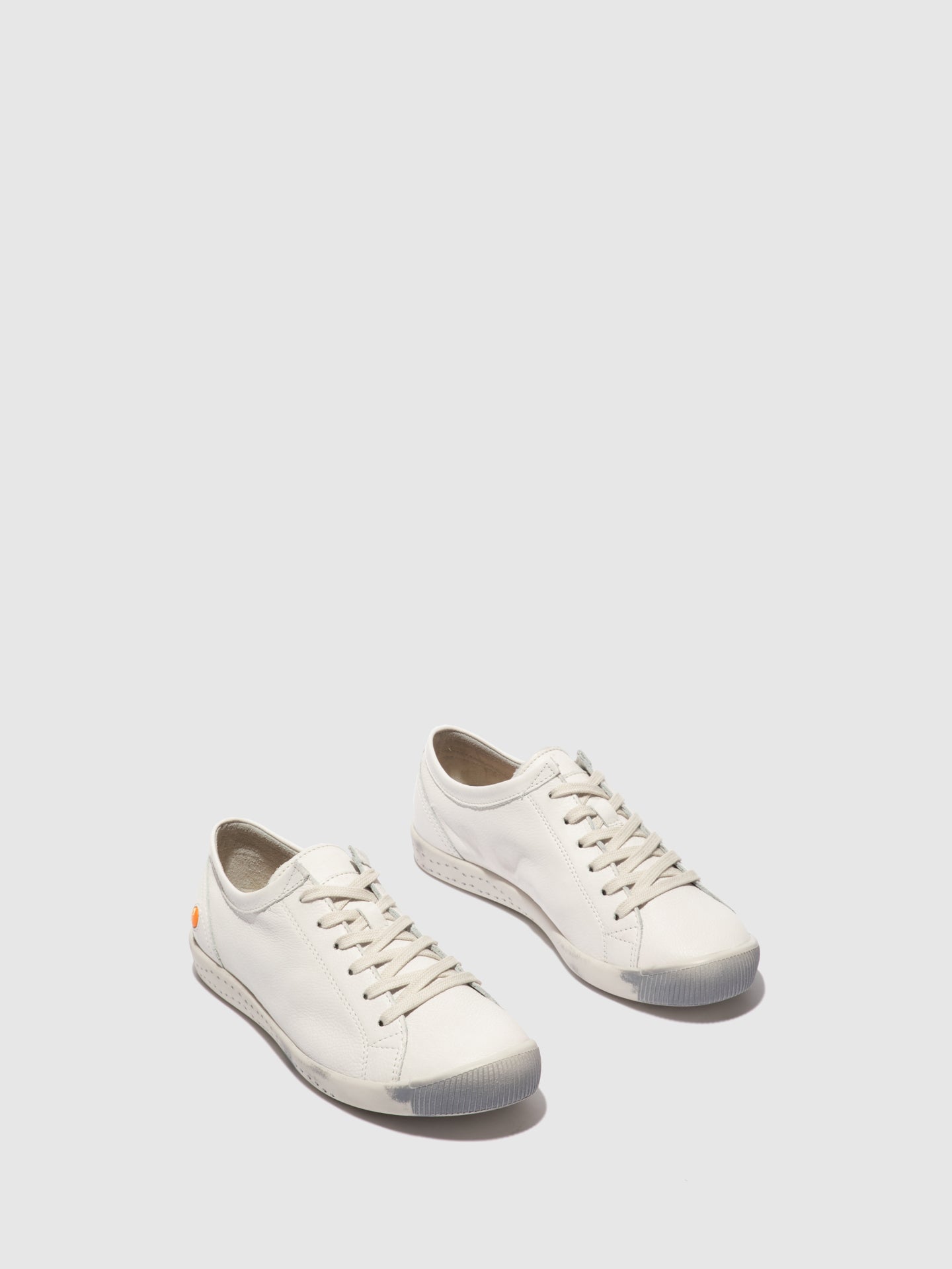 Softinos Lace-up Trainers ISLA White