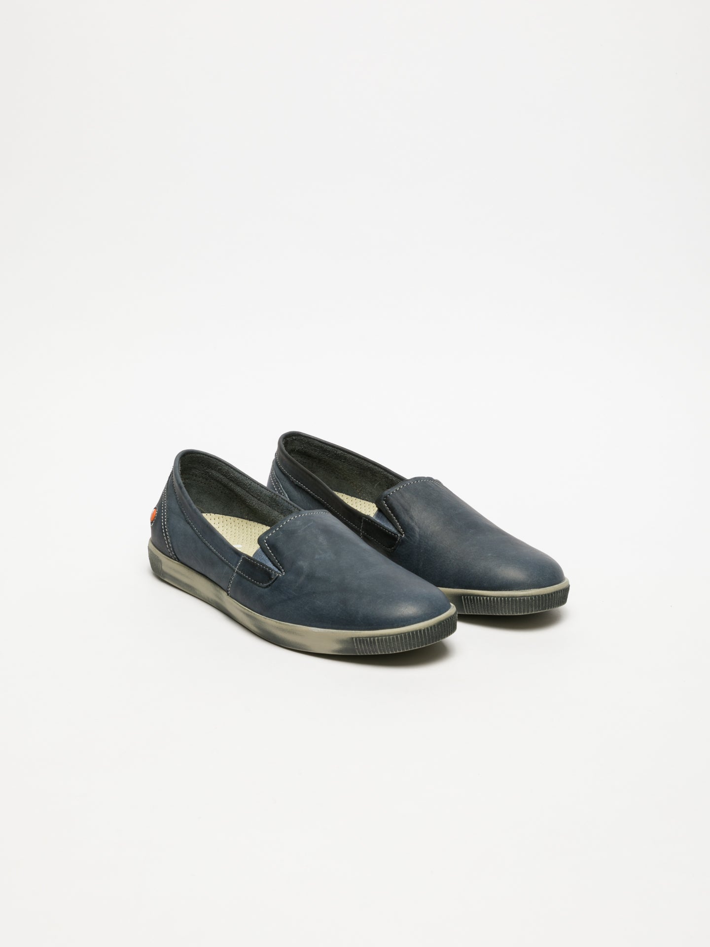 Softinos Navy Slip-on Trainers