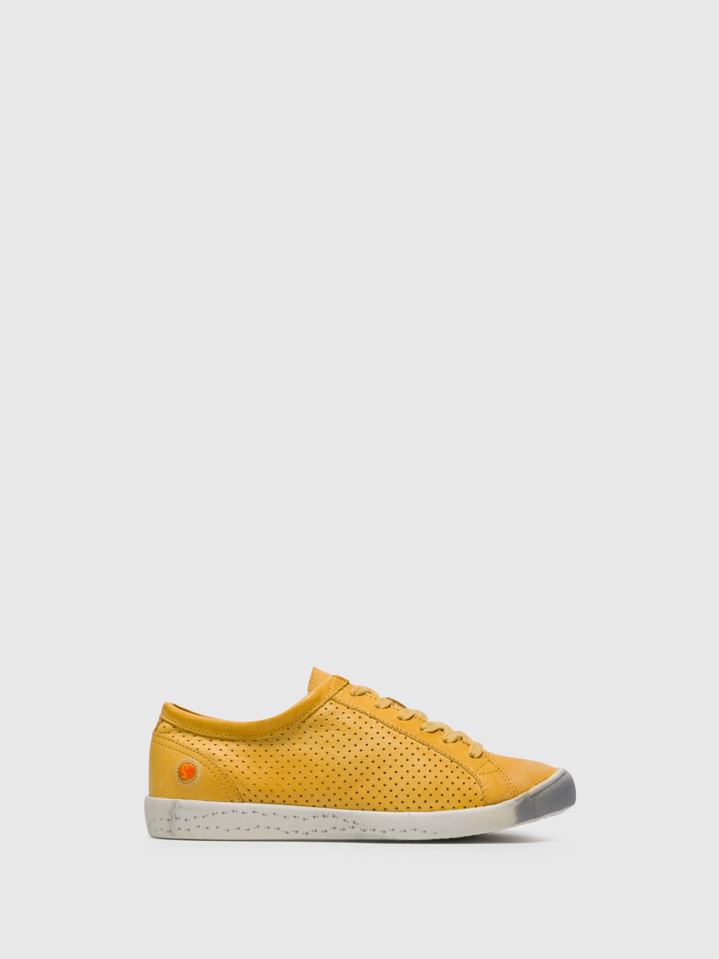 Softinos Lace-up Trainers ICA388SOF Yellow
