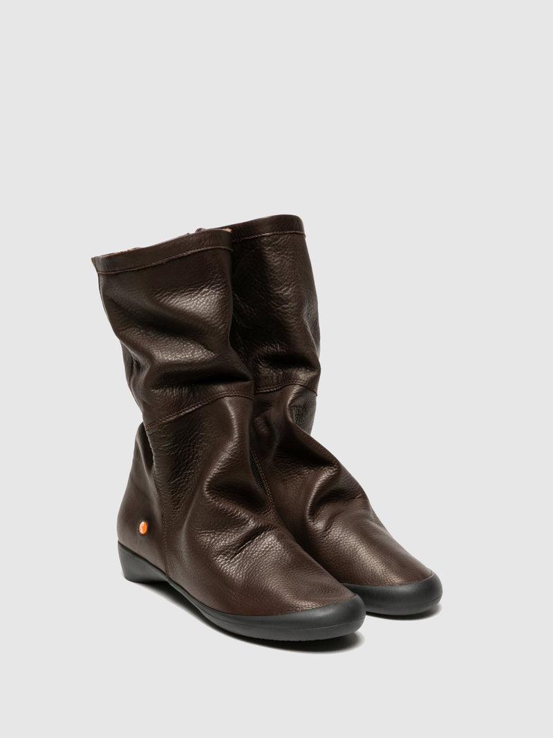 Softinos Brown Knee-High Boots