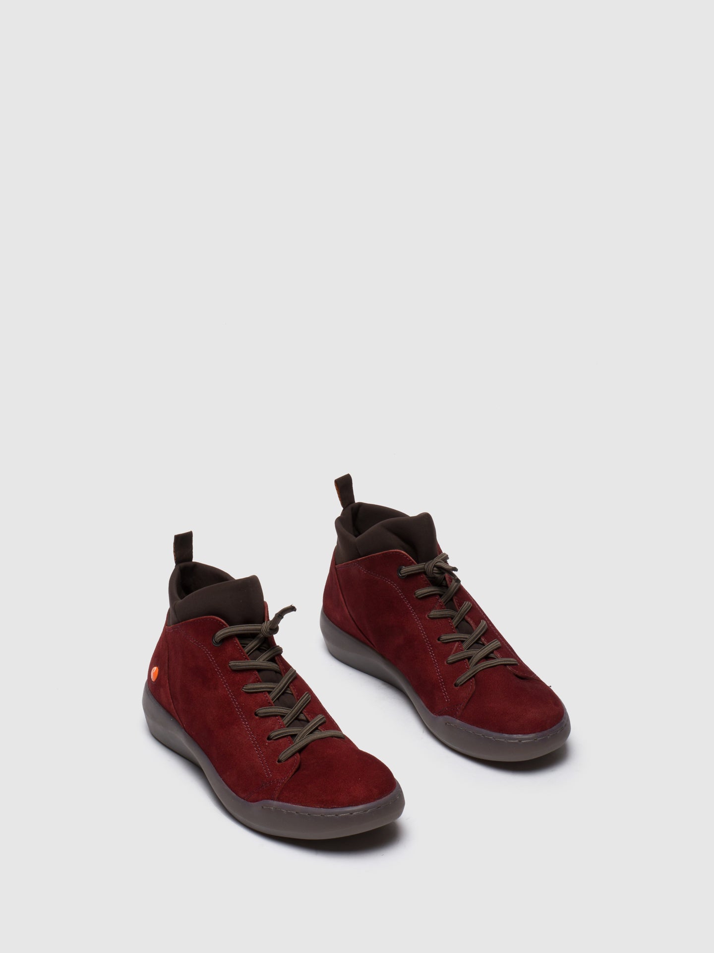 Softinos DarkRed Hi-Top Trainers