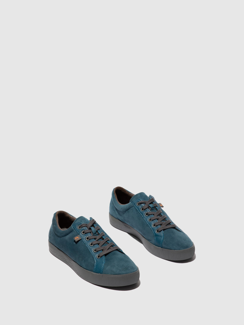 Softinos Lace-up Trainers SURY585SOF BLUE DENIM