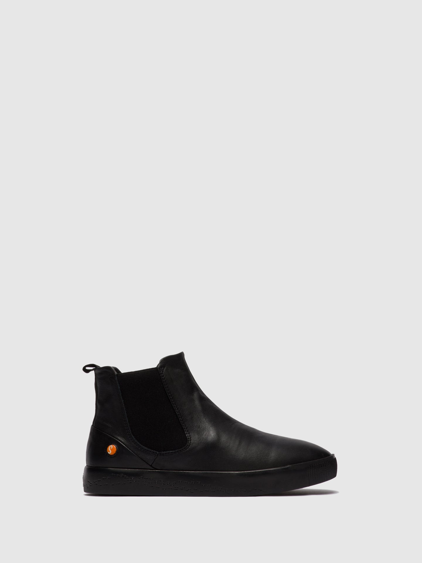 Softinos Chelsea Ankle Boots SAHA608SOF BLACK