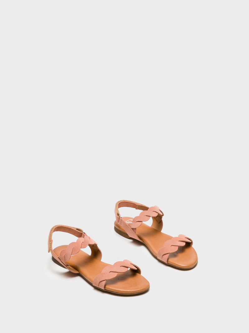 Sotoalto Pink Sling-Back Sandals