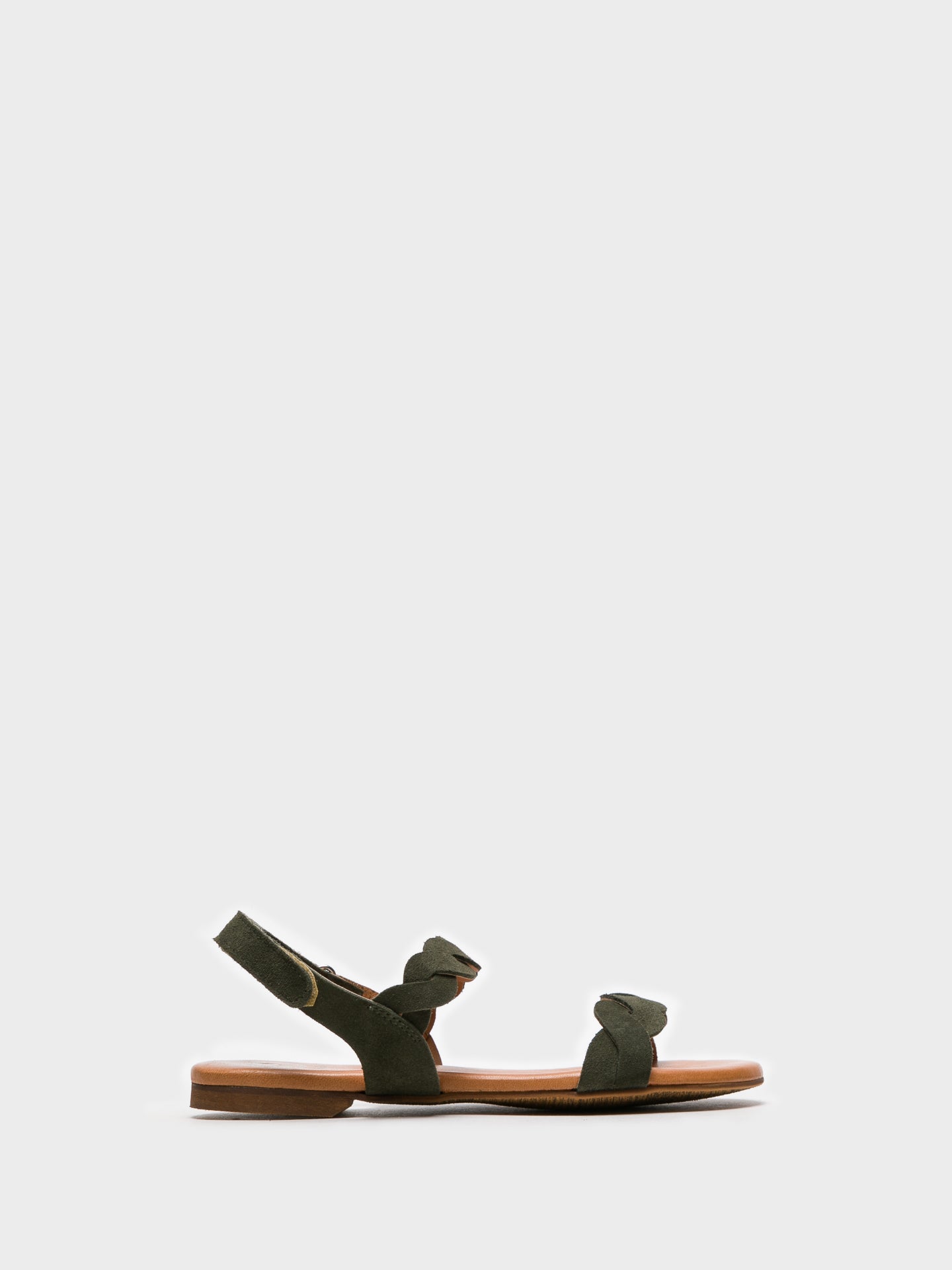 Sotoalto Green Sling-Back Sandals