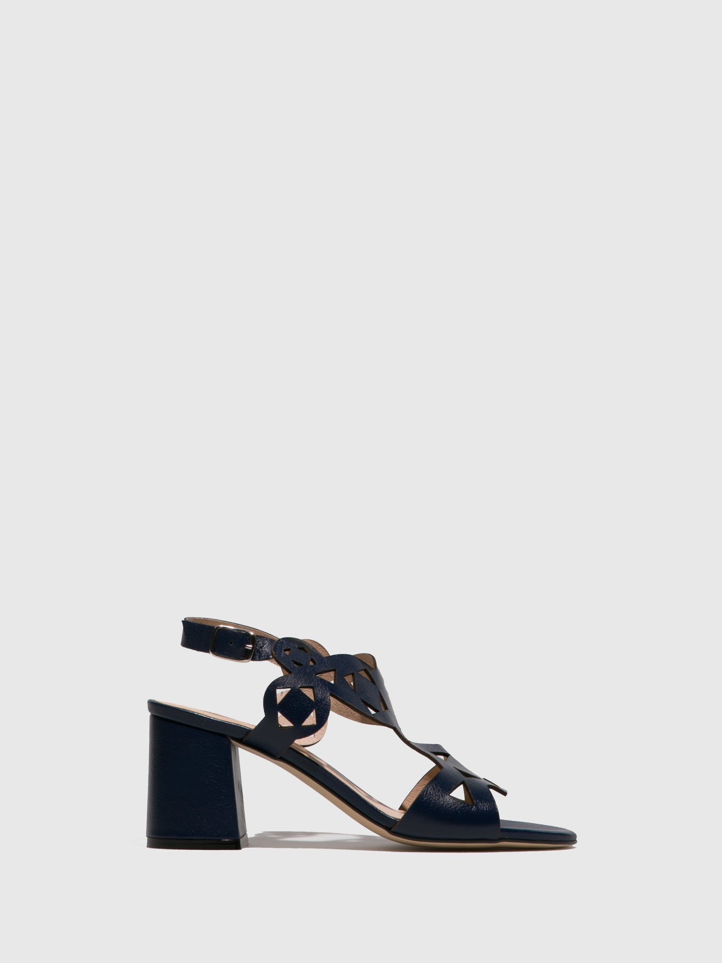 Sofia Costa Navy Sling-Back Pumps Sandals