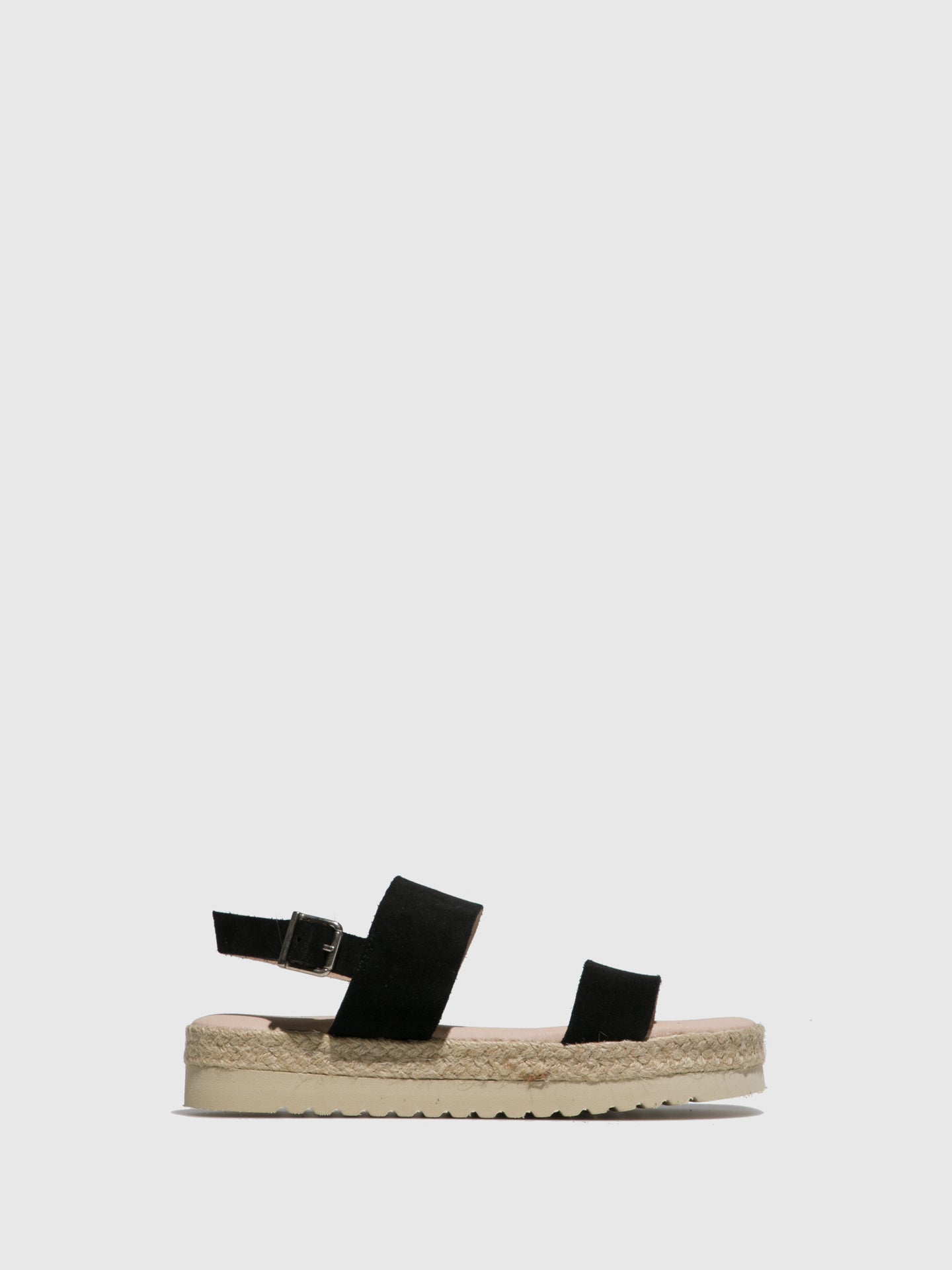 Sotoalto Black Buckle Sandals