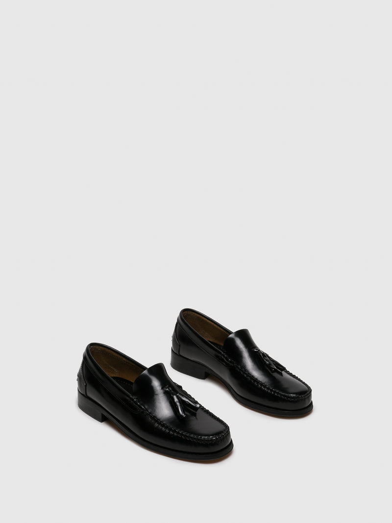Sotoalto Gloss Black Loafers Shoes