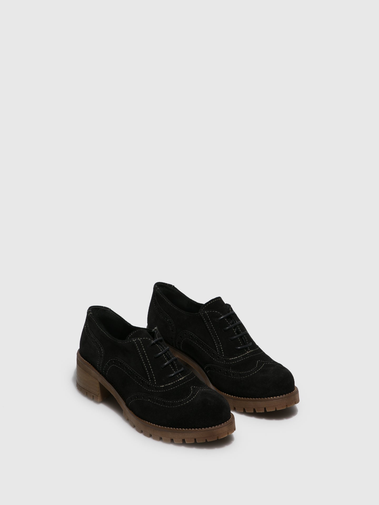 Sotoalto Black Lace-up Shoes